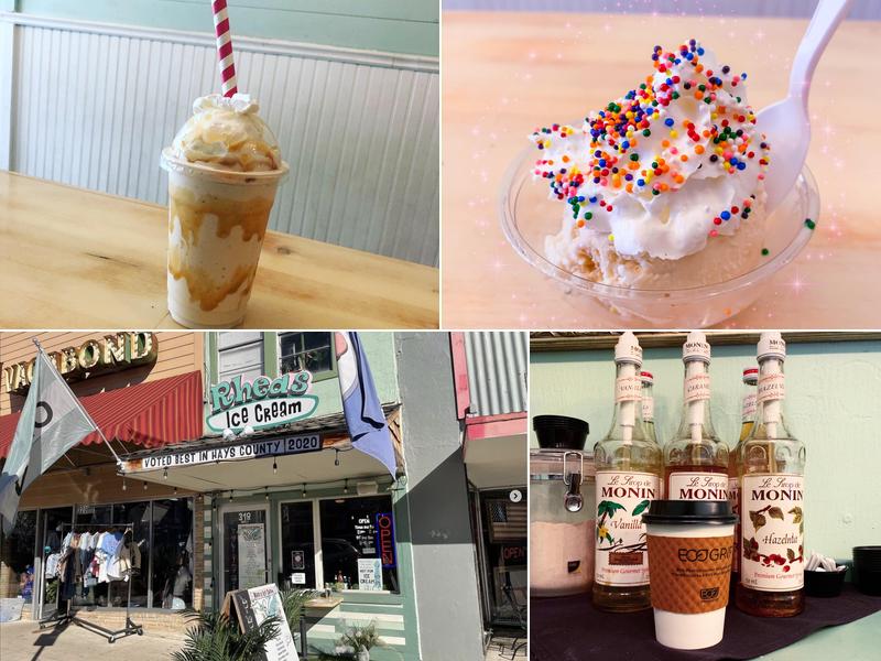 Rhea's Ice Cream 318 N LBJ Dr, San Marcos