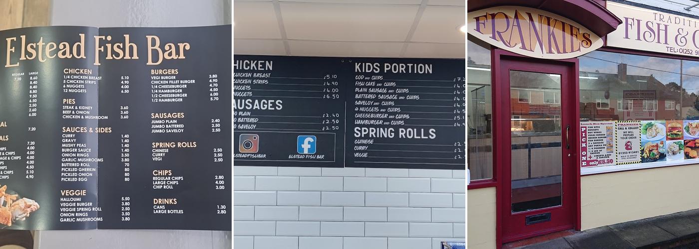 Elstead Fish Bar Menu