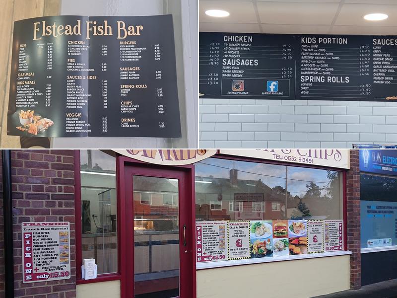 Elstead Fish Bar Menu