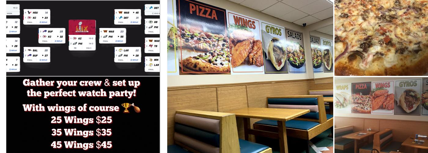 Adam's Pizza and Wings Menu