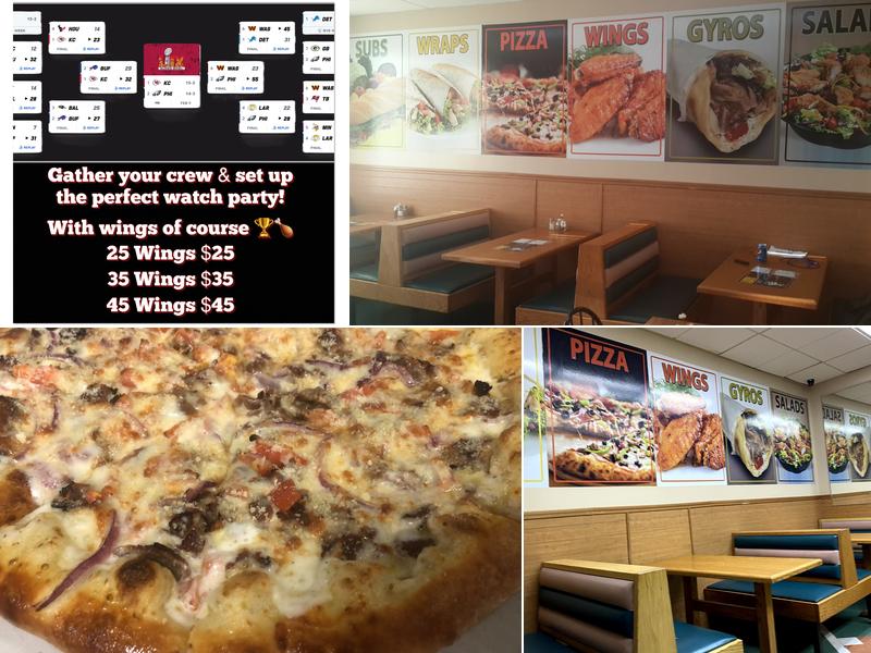 Adam's Pizza and Wings Menu