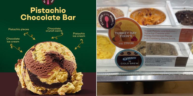Baskin-Robbins Menu