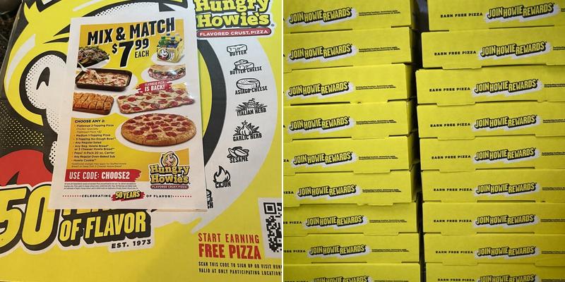 Hungry Howie's Pizza Menu