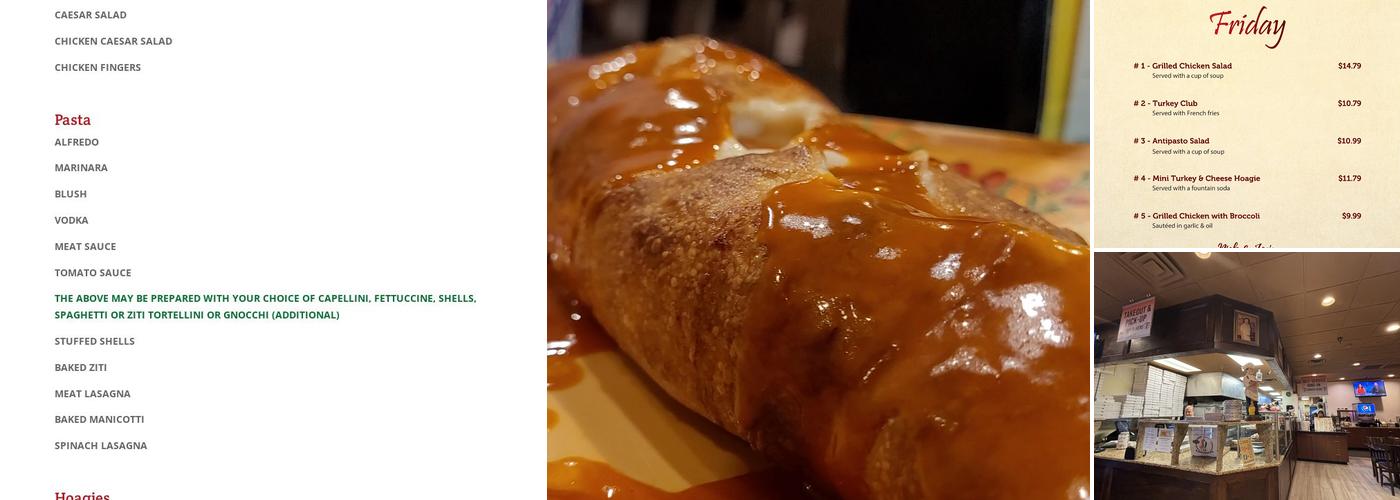 Nick & Joe's Menu