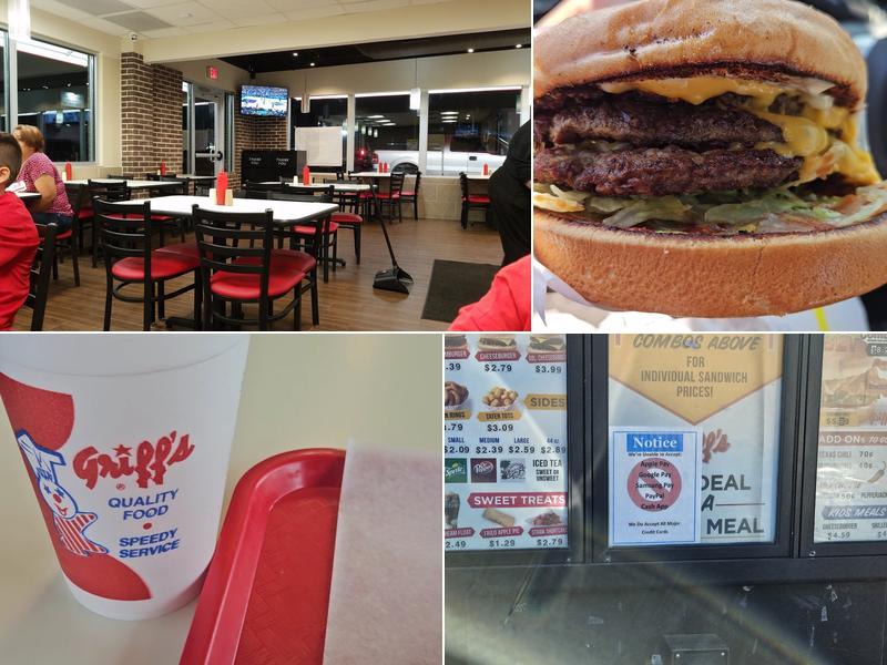 Griff's Haltom City Menu