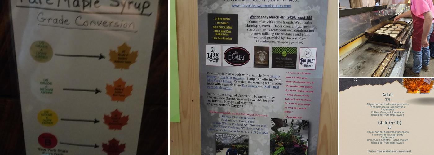 Red's Best Pancake House Menu