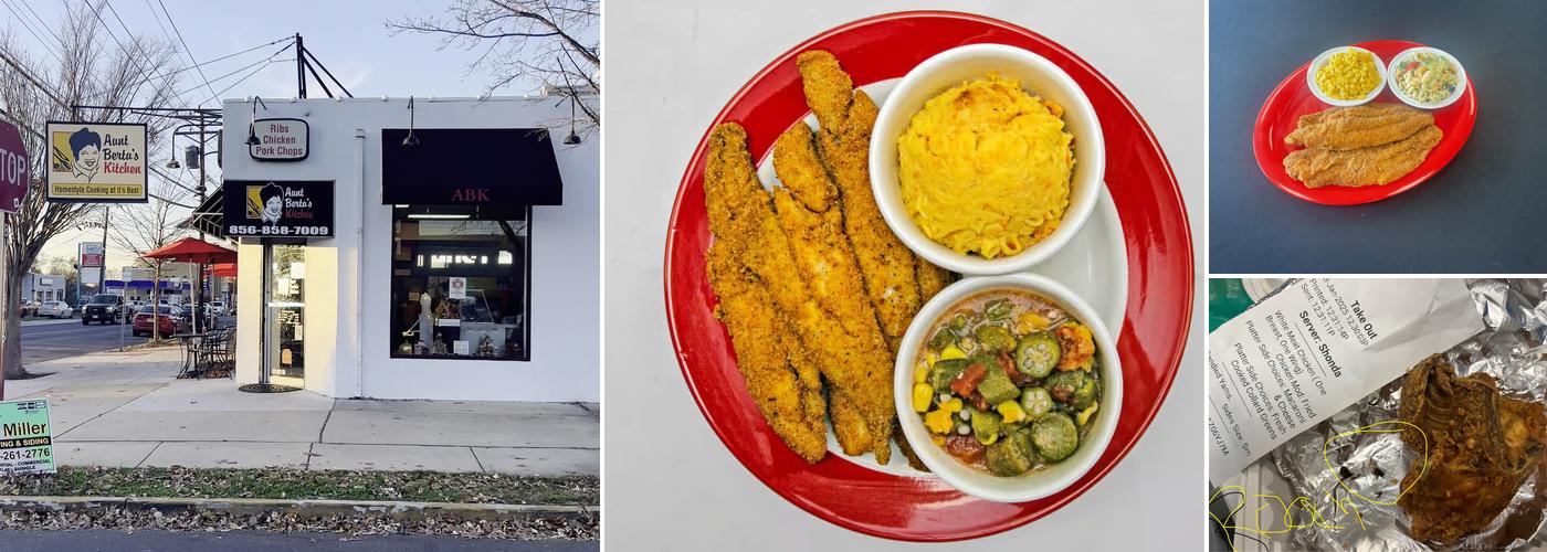 Aunt Berta's Kitchen Menu