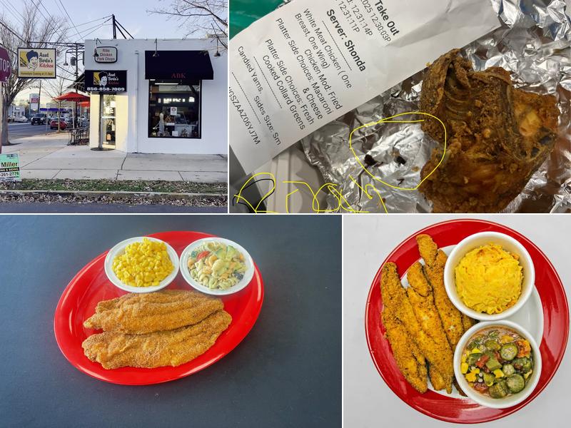 Aunt Berta's Kitchen Menu