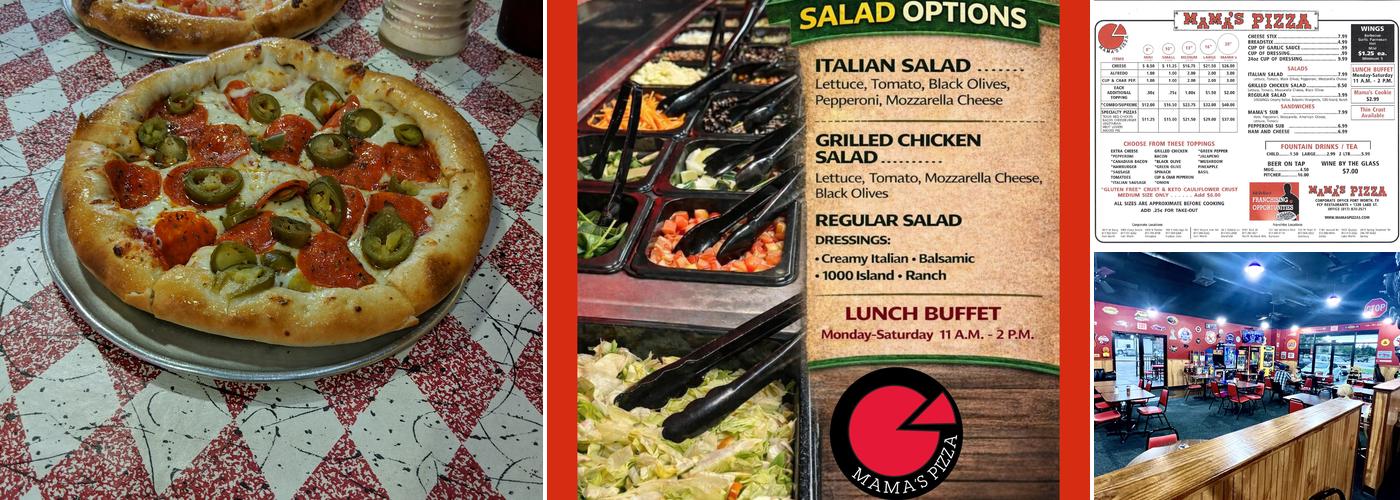 Mama's Pizza Menu