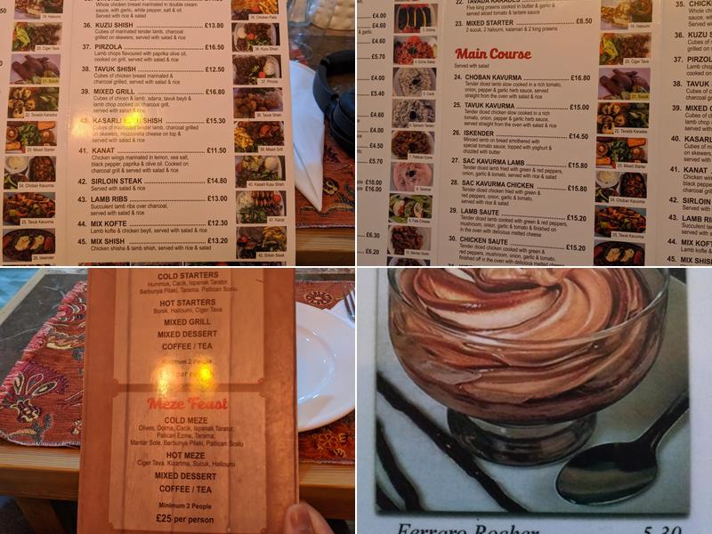 Niwan Restaurant Menu