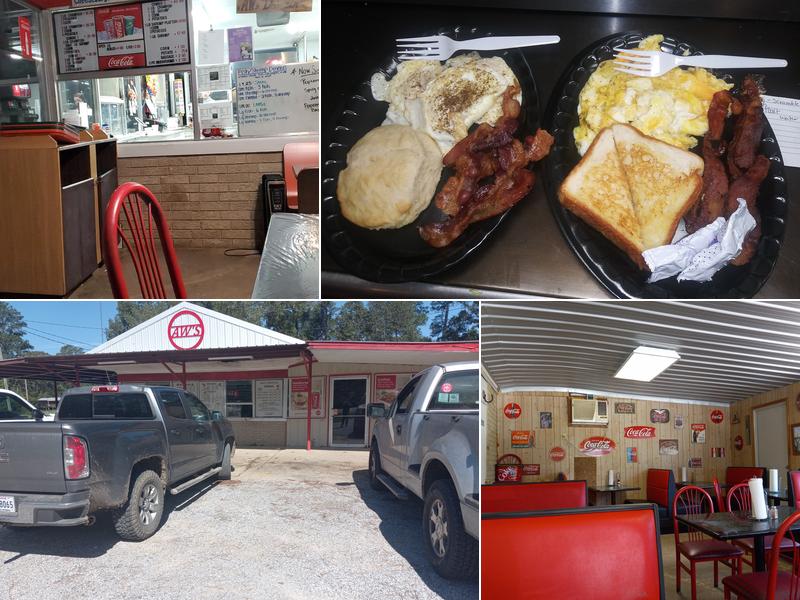 A W's Drive Inn 13527 LA-28, Deville