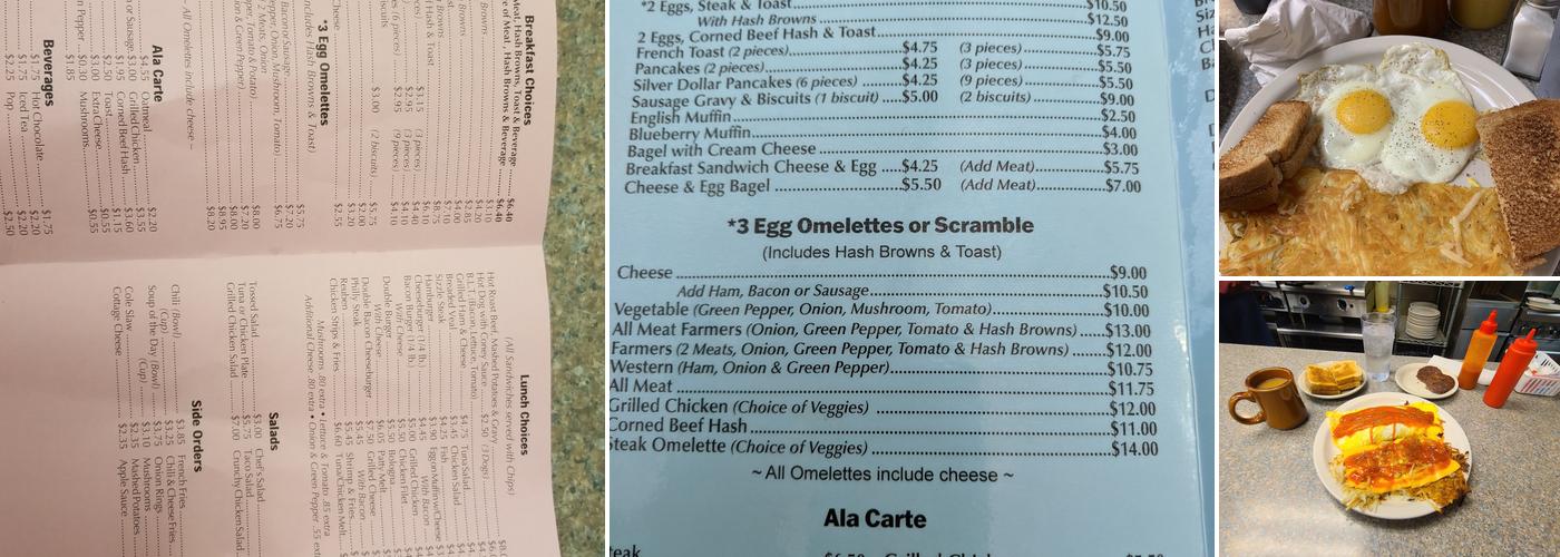 Kaslly's Kitchen Menu