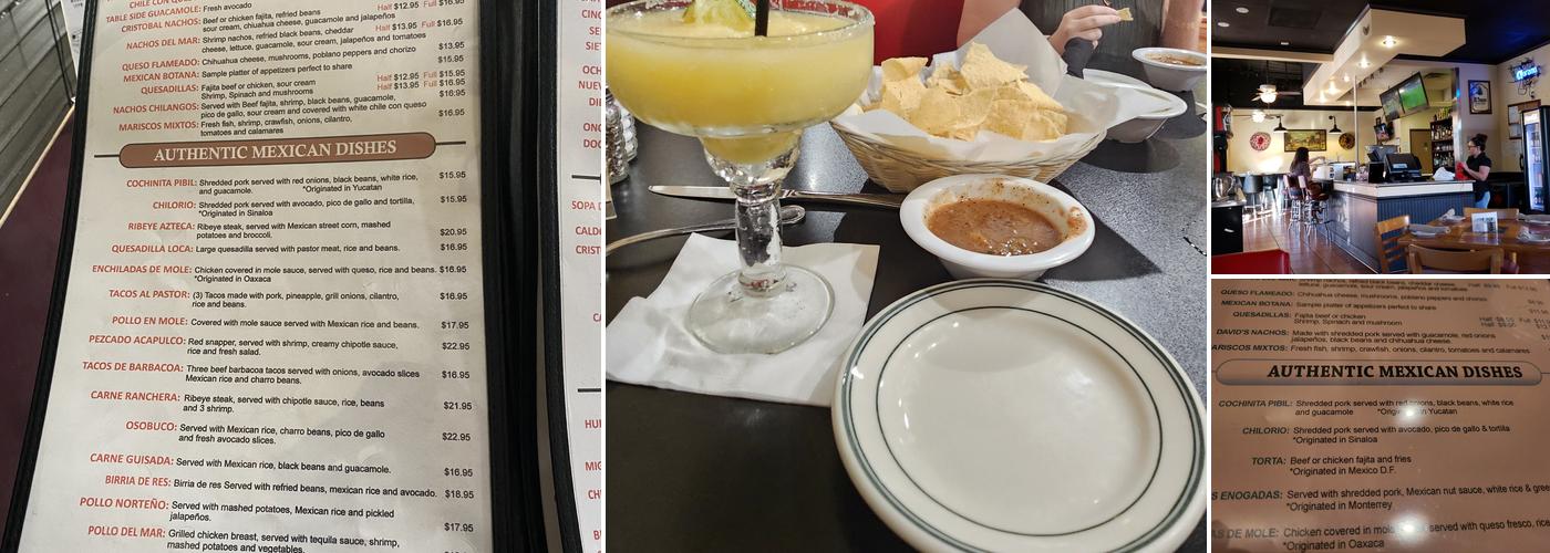 Cristobal Mexican Grill & Bar Menu