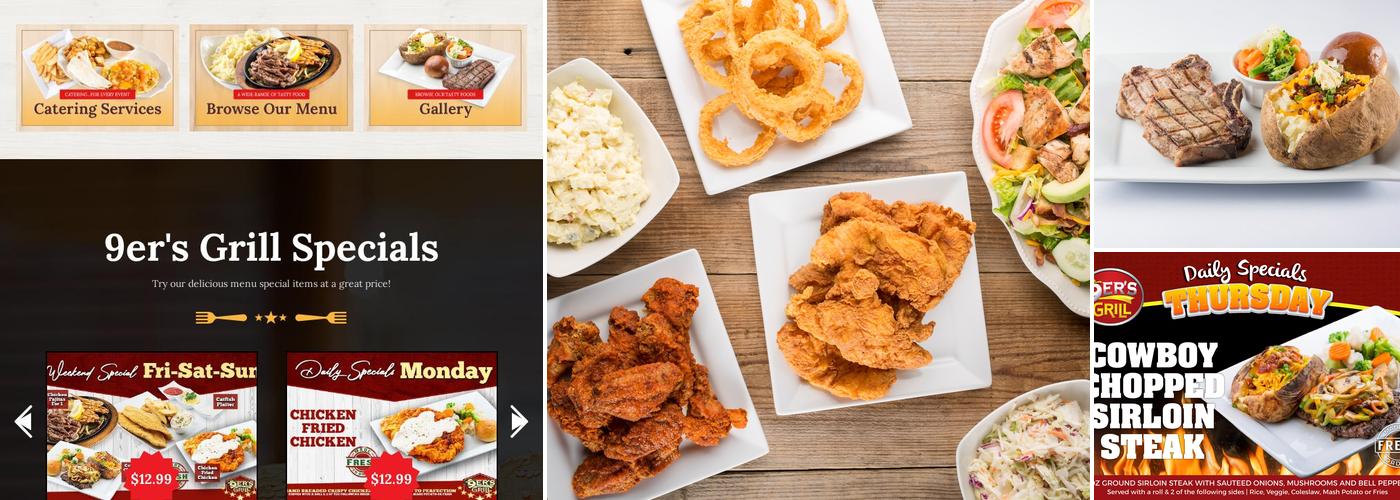9er's Grill Menu
