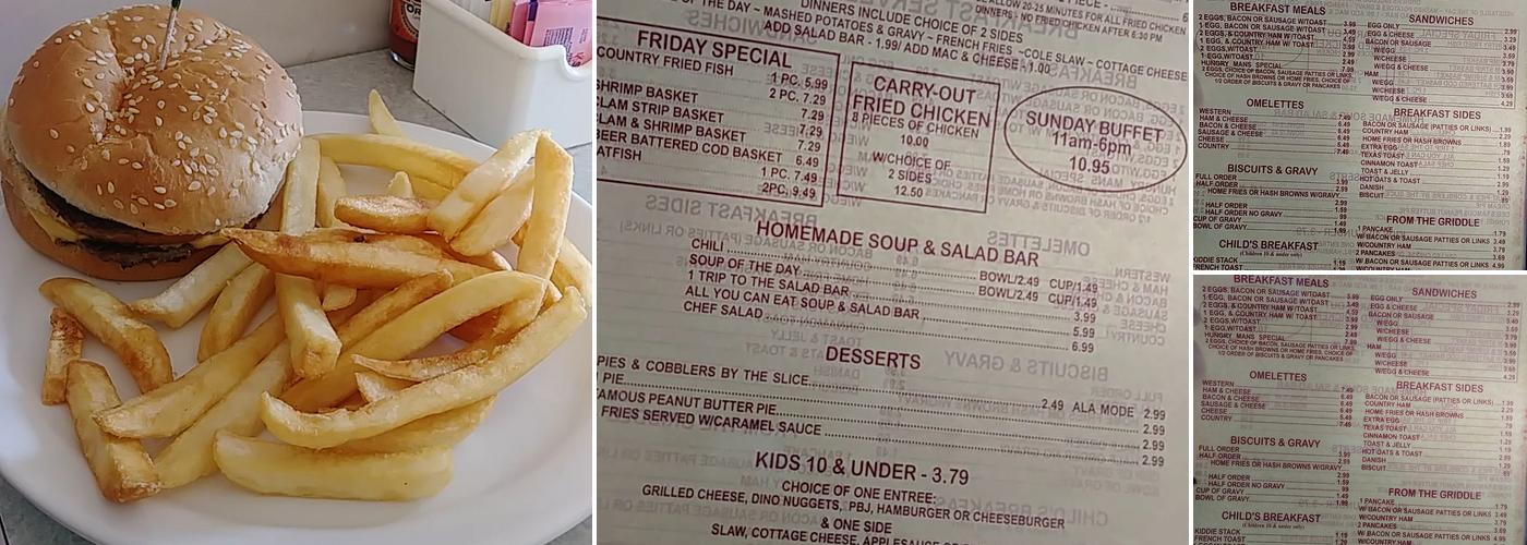 Jack's Place Menu