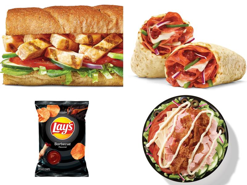 Subway Menu