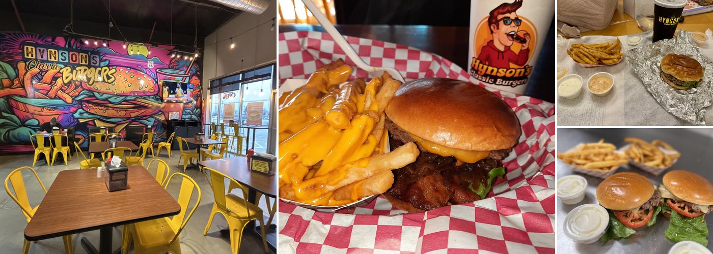Hynson’s Classic Burgers Menu