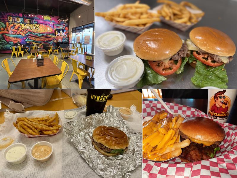 Hynson’s Classic Burgers Menu