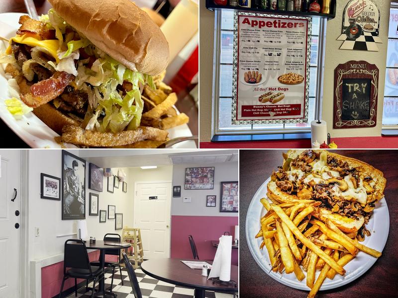 Bunny's Onion Burgers Menu