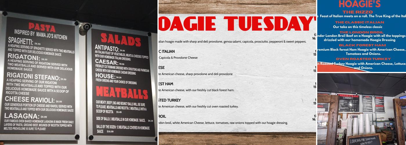 Philly's Menu