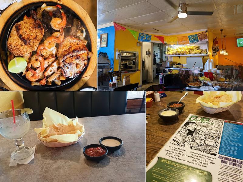 Casa Perico Mexican Grille Menu