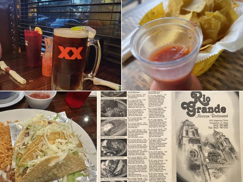 Rio Chico Mexican Restaurant - West Ashley Menu