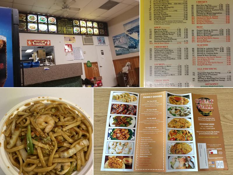 Great Wall Menu
