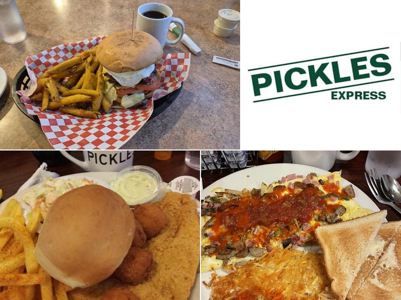 Pickles Express Menu