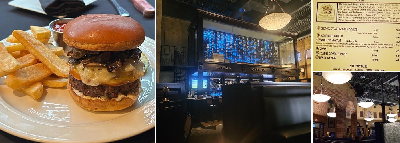 Opus Prime Steakhouse Menu