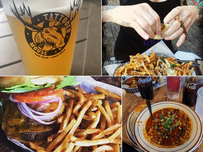 The Tattooed Moose Menu