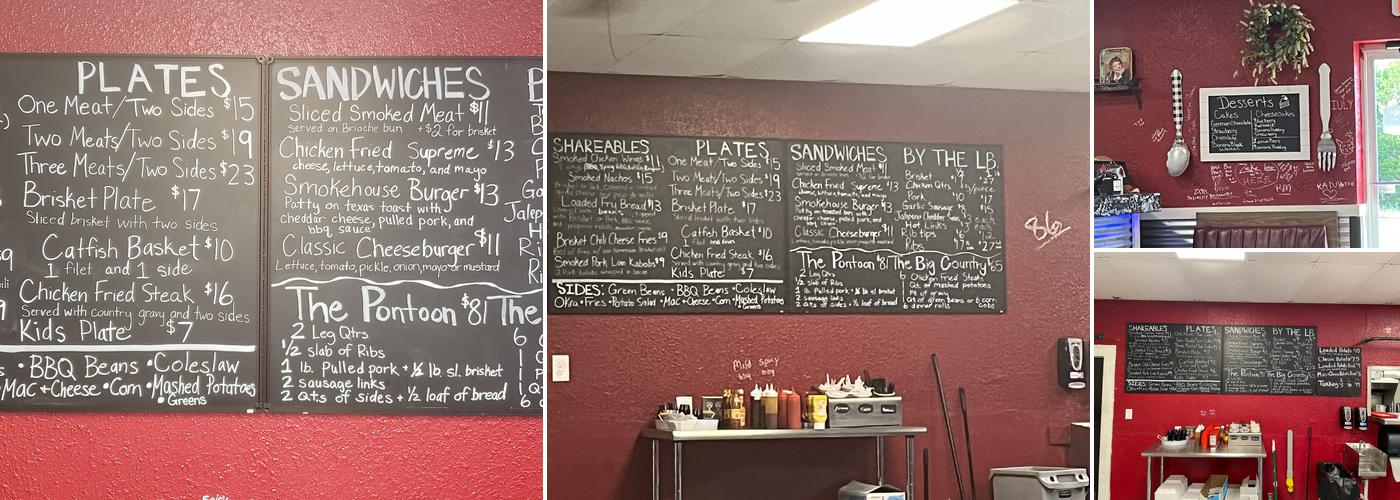 Bibbs Smokehouse & Catering Co Menu