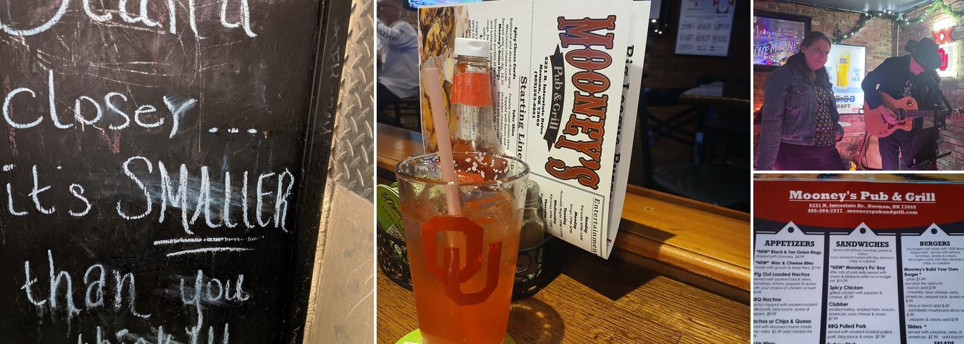 Mooney's Pub & Grill Menu