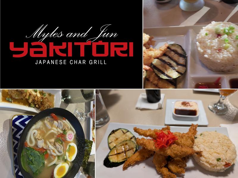 Myles and Jun Yakitori Japanese Char Grill Menu