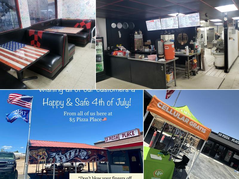 $5 Pizza Place 282 Old Woman Springs Rd, Yucca Valley
