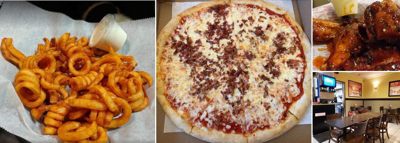 Tony Roni's Pizza Menu