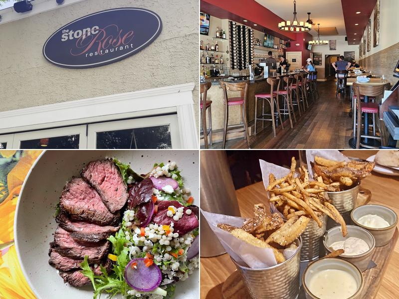 The StoneRose Restaurant Menu