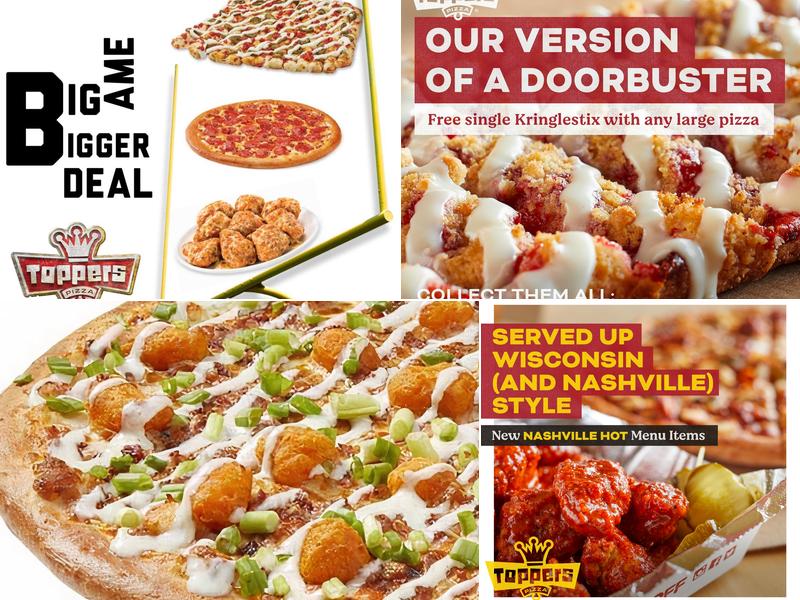 Toppers Pizza 400 N Dobys Bridge Rd #101, Fort Mill