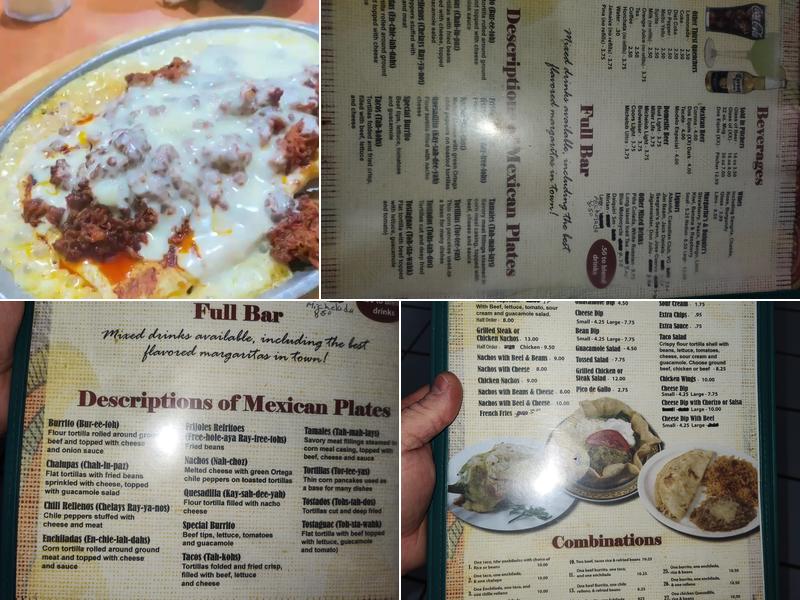 Los Magueyes Menu