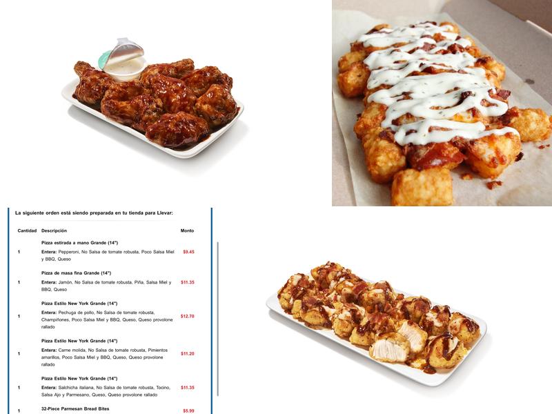 Domino's Pizza Menu