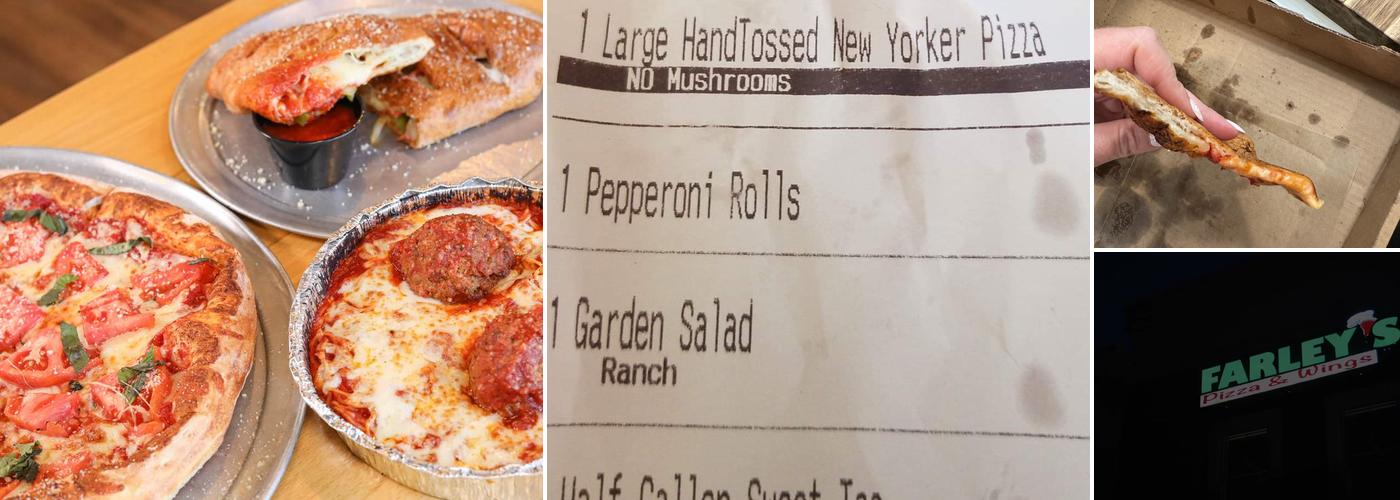 Farley's Pizzeria Menu