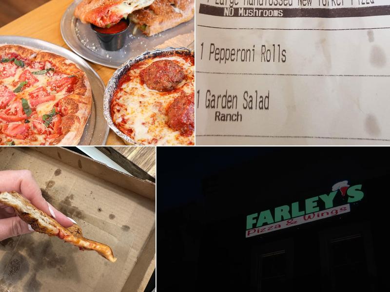 Farley's Pizzeria Menu
