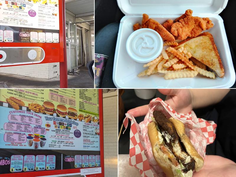 Classic 50'S Drive-In Menu