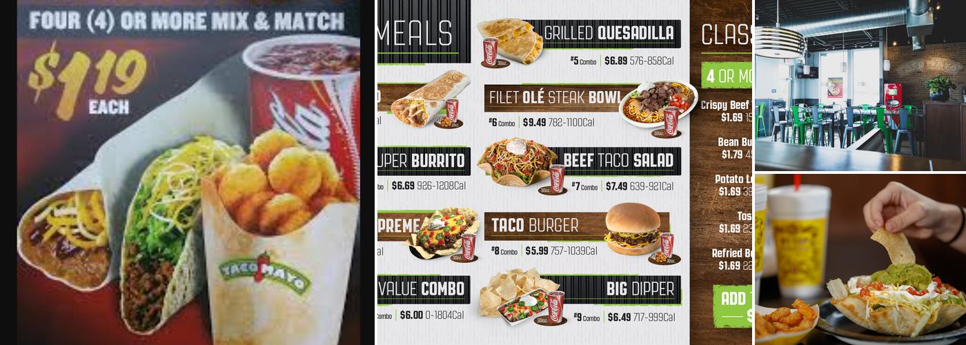 Taco Mayo Menu