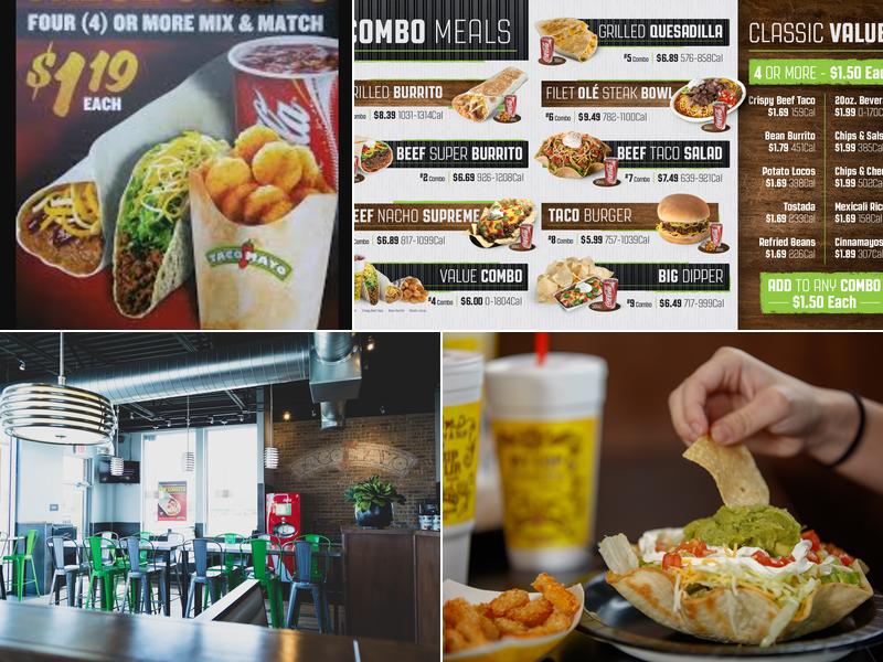 Taco Mayo Menu