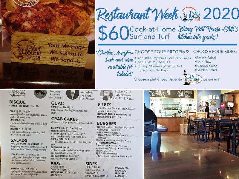 Port House® Grill Crab Cakes Menu