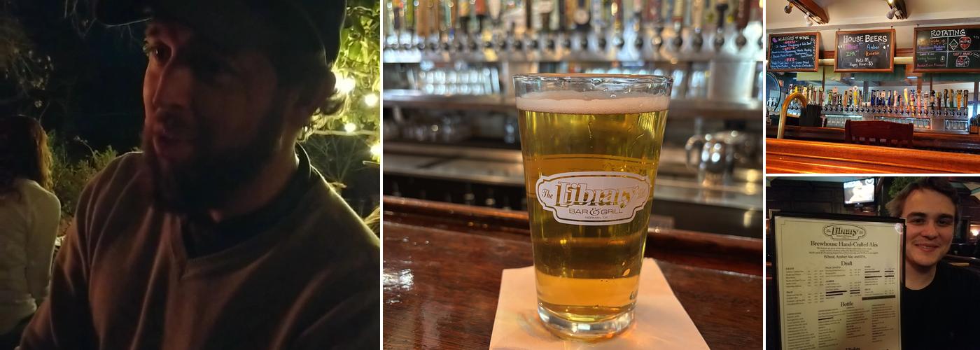 Library Bar & Grill Menu