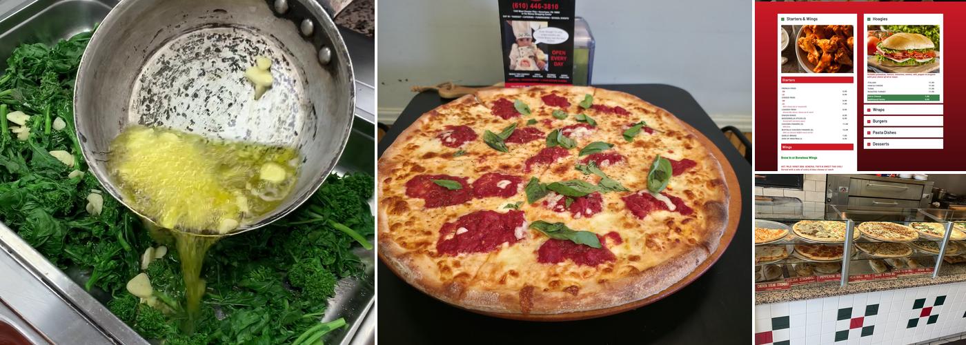 Bravo Pizza Of Havertown In The Manoa Shopping Center Menu