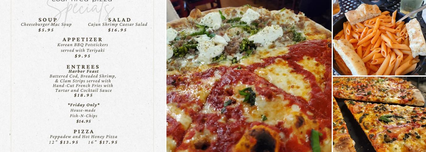 Colarusso's Coal Fired Pizza Menu