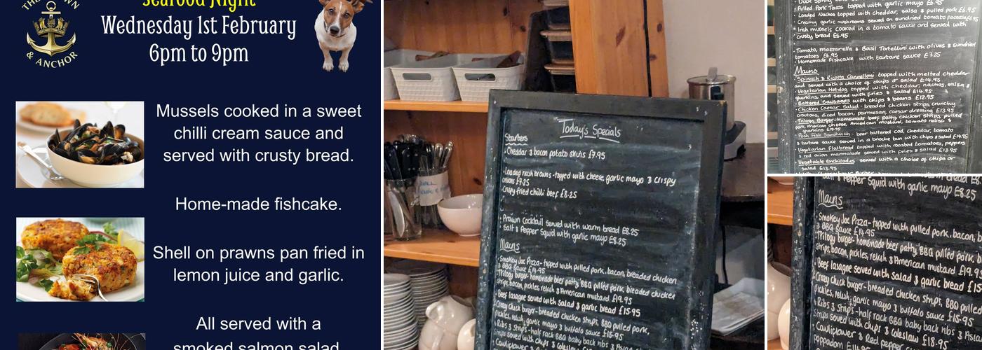 Crown and Anchor Menu