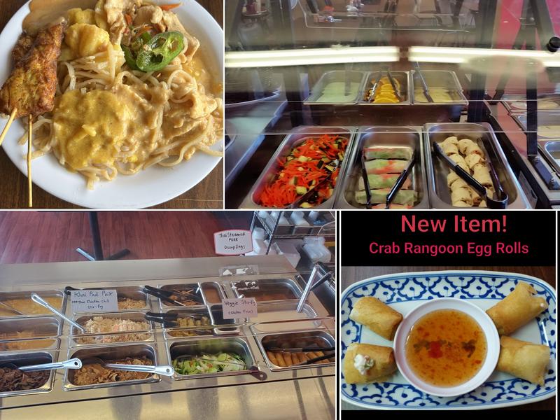 JK's Thai Buffet Menu